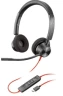 Наушники Poly/Blackwire 3320 Stereo Microsoft Teams Certified USB-C Headset +USB-C/A Adapter