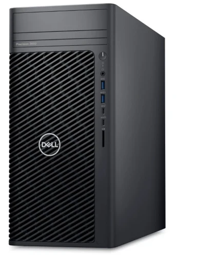 Рабочая станция Dell/Precision 3680 CTO Base/Tower/3г/Core i9/14900/2 GHz/32 Gb/M.2 PCIe SSD/512 Gb/RTX 2000 Ada/16 Gb/Windows 11/Pro/64/Многоязычная