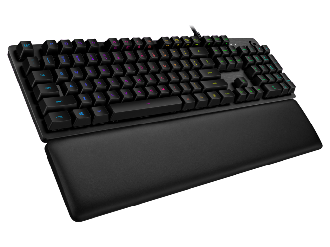 Клавиатура игровая Logitech G513 CARBON LIGHTSYNC RGB Mechanical Gaming Keyboard, GX Brown-CARBON-RUS-USB-N/A-INTNL-TACTILE (арт. 920-009329, M/N: Y-U0034)