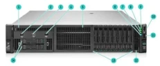 Сервер HPE/DL385 Gen11/1/EPYC/9224(24C/48T)/2,5 GHz/32 Gb/MR408i/8SFF/2x10 GbE/1x 1000W Titanium