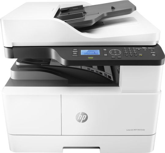 МФУ HP 8AF72A LaserJet MFP M443nda Prntr (A3) Printer/Scanner/Copier/ADF, 1200 dpi, 25/13 ppm (A4/A3), 512 MB, 600 MHz, 100+250 tray, Duplex, USB+Ethernet, Duty 50K A4
