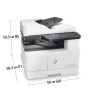 МФУ HP 8AF72A LaserJet MFP M443nda Prntr (A3) Printer/Scanner/Copier/ADF, 1200 dpi, 25/13 ppm (A4/A3), 512 MB, 600 MHz, 100+250 tray, Duplex, USB+Ethernet, Duty 50K A4