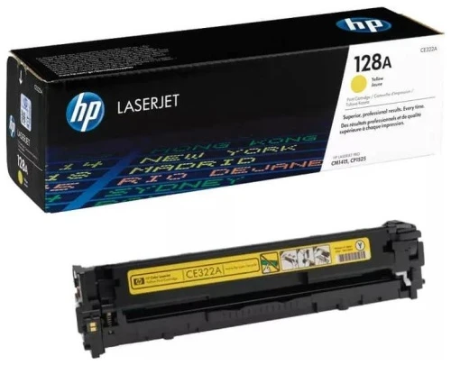 Картридж HP Europe/CE322A/Лазерный/желтый