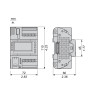 ПЛК М172 SE TM172PDG18R M172 дисплей 18 I/O ETH 2 MODBUS