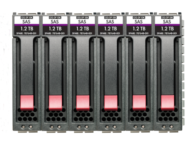 HPE MSA 7.2TB SAS 12G Enterprise 10K SFF (2.5in) M2 3yr Wty 6-pack HDD Bundle