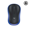 Мышь беспроводная Logitech M185 Blue (синяя, оптическая, 1000dpi, 2.4 GHz/USB-ресивер) (M/N: MR0087 / CU0019)