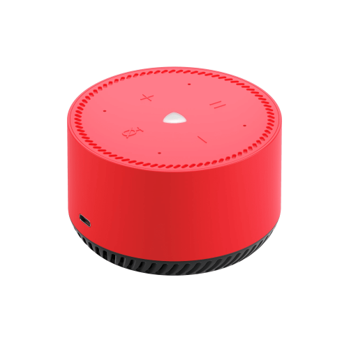 Яндекс.Станция Лайт Красная YNDX-00025 (Умная колонка с голосовым помощником)