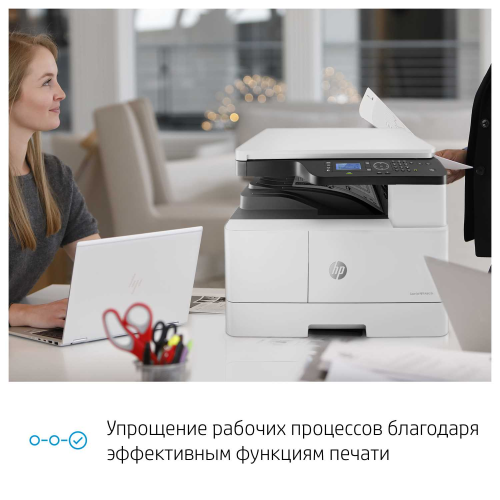 МФУ HP 8AF71A LaserJet MFP M442dn Prntr (A3) Printer/Scanner/Copier, 1200 dpi, 24/13 ppm (A4/A3), 512 MB, 600 MHz, 100+250 tray, Duplex, USB+Ethernet, Duty 50K A4