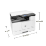 МФУ HP 8AF71A LaserJet MFP M442dn Prntr (A3) Printer/Scanner/Copier, 1200 dpi, 24/13 ppm (A4/A3), 512 MB, 600 MHz, 100+250 tray, Duplex, USB+Ethernet, Duty 50K A4