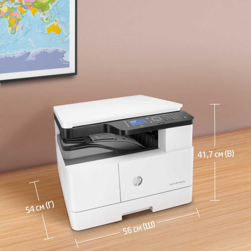 МФУ HP 8AF71A LaserJet MFP M442dn Prntr (A3) Printer/Scanner/Copier, 1200 dpi, 24/13 ppm (A4/A3), 512 MB, 600 MHz, 100+250 tray, Duplex, USB+Ethernet, Duty 50K A4