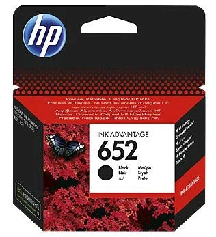Картридж HP Europe/F6V25AE/Чернильный/№652/черный/6 мл