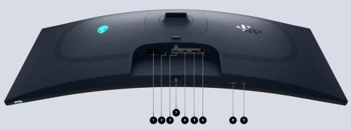 Монитор Dell/Alienware 34 240Hz QD-OLED Gaming Monitor- AW3425DW/34 ''/OLED/3440x1440 Pix/1x DP 1.4 (HDCP 1.4 & 2.3)(Supports up to 3840 x 2160 240 Hz