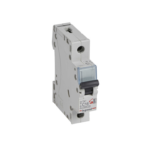 Автоматический выключатель Legrand 404028 1П C16A TX3 6000 6kA