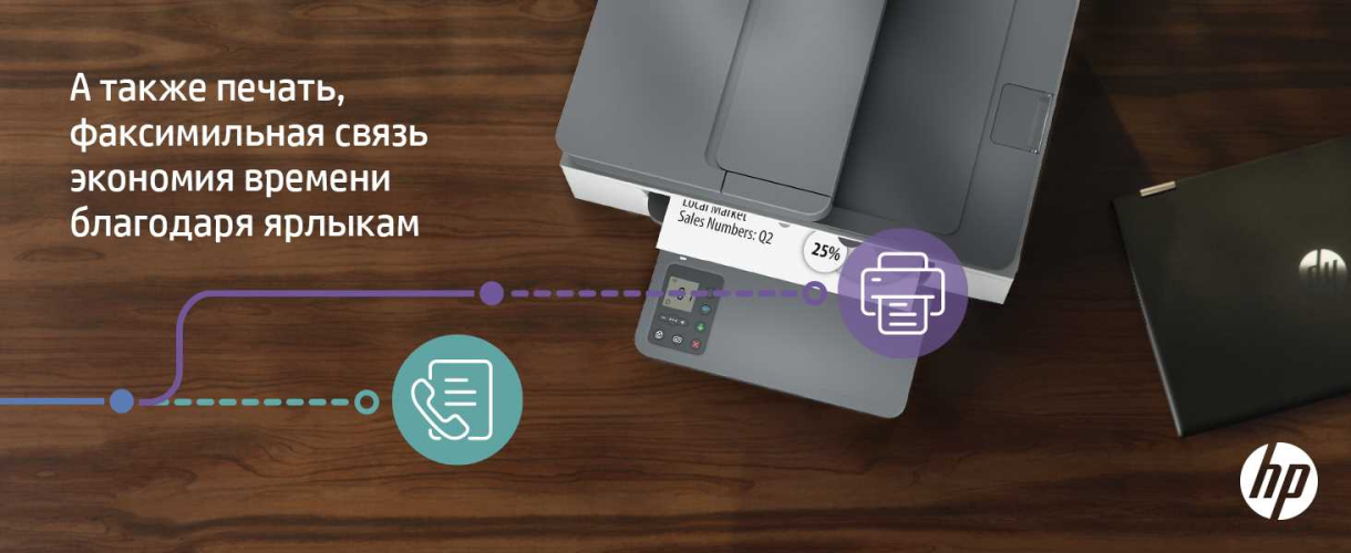 МФУ HP 9YG09A LaserJet MFP M236sdw (A4) Printer/Scanner/Copier/ADF 600 dpi 29 ppm 64 MB 500 MHz 150 pages tray Print Duplex USB+Ethernet+Wi-Fi+Bluetooth Duty cycle 20 000 pages
