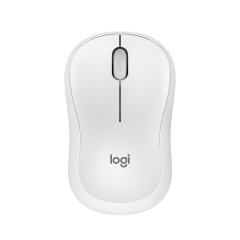 Мышь беспроводная Logitech M240 Silent Off White Bluetooth (белая, оптическая, 400-4000dpi, бесшумная)