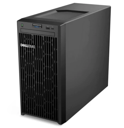 Сервер Dell/PE T150 4LFF/1/Xeon/E-2336 (6C/12T, 12M)/2,9 GHz/16 Gb/SW CTRL PERC S150 (0,1,10)/1x1TB/SATA 3.5"/7.2k/4x1GbE BT/1 x 400W
