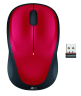 Мышь беспроводная Logitech M235 Red (красная, оптическая, 1000dpi, 2.4 GHz/USB-ресивер (Logitech Unifying®)) (M/N: M-R0038 / C-U0008)