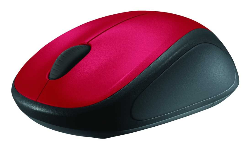 Мышь беспроводная Logitech M235 Red (красная, оптическая, 1000dpi, 2.4 GHz/USB-ресивер (Logitech Unifying®)) (M/N: M-R0038 / C-U0008)