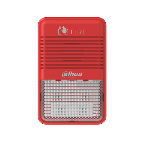 Оповещатель пожарный адресный комбинированный (световой-звуковой) Dahua DHI-HY-1500
