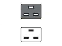 Кабель питания HP Enterprise/C19 - C20 WW 250V 16Amp Flint Gray 2.0m/Jumper Cord