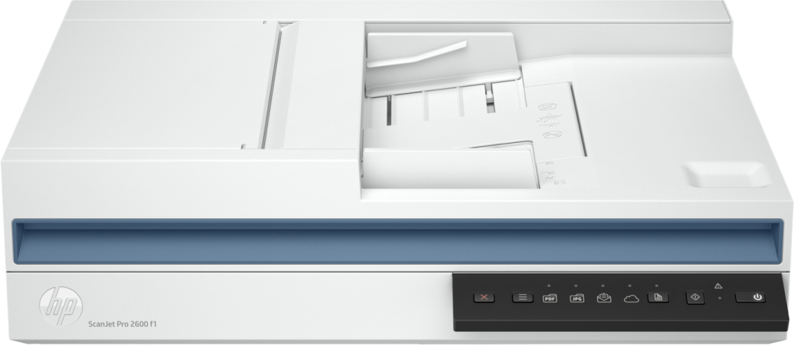 Сканер HP 20G05A ScanJet Pro 2600 f1 (A4) 1200x12000 dpi, 48 bit, ADF (60 pages), 25 ppm, USB 2.0, Duty cycle 1500 pages