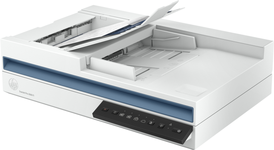 Сканер HP 20G05A ScanJet Pro 2600 f1 (A4) 1200x12000 dpi, 48 bit, ADF (60 pages), 25 ppm, USB 2.0, Duty cycle 1500 pages