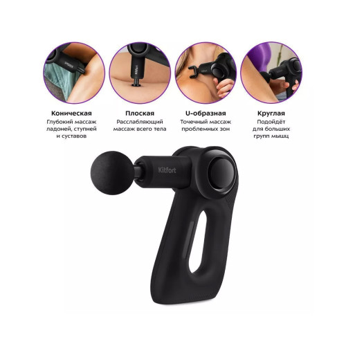 Перкуссионный массажер Kitfort КТ-2965
