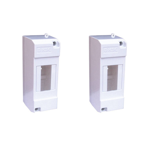 Щиток KSC 11-001 46х130х60 для установки до 2-х автоматических выключателей IP30