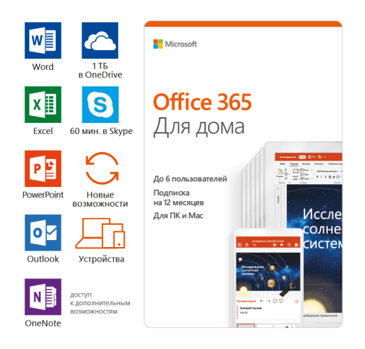 Microsoft 365 Family AllLng Sub PK Lic 1YR Online CEE C2R NR