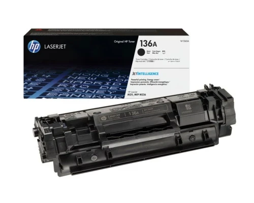 Картридж HP Europe/LaserJet 136A/Лазерный/Чёрный