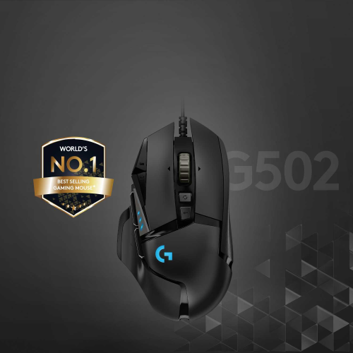 Мышь игровая Logitech G502 HERO (арт. 910-005470, M/N: M-U0047)