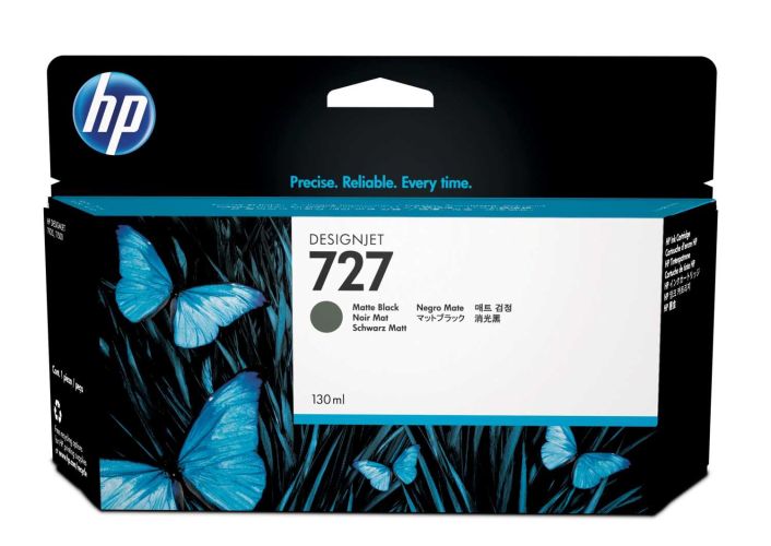 Картридж HP 727 130-ml Matte Black DesignJet Ink Cartridge для HP DesignJet T610, T1100