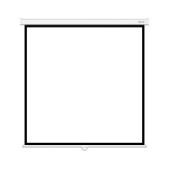 Экран Deluxe DLS-M244W (96"х96"), Ø - 136", Раб. поверхность 236х236 см., 1:1