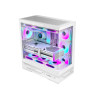 Компьютерный корпус Huntkey GX760A Fortune White без Б/П