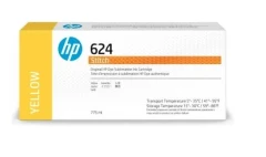 Картридж HP Europe/№624 Stitch/Латексный чернильный/желтый/775 мл