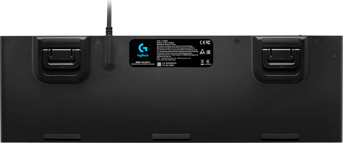 Клавиатура игровая Logitech G815 LIGHTSYNC RGB GL Tactile (механическая) (M/N: Y-U0035)