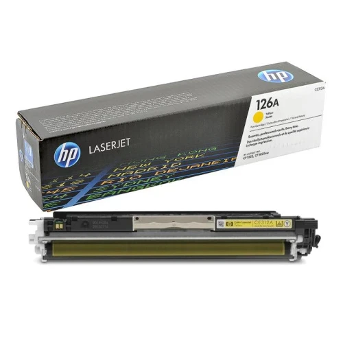 Картридж HP Europe/CE312A/Лазерный/желтый