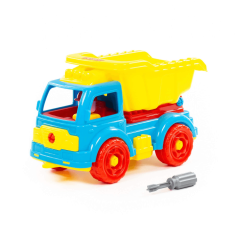 Полесье Конструктор-транспорт "Автомобиль-самосвал" (27 элементов) (в сеточке)