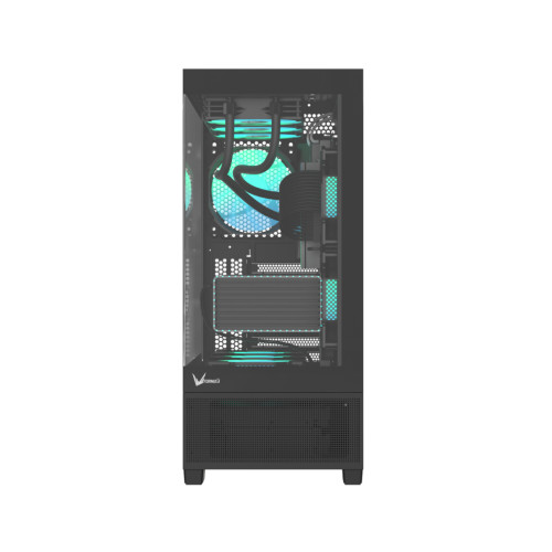 Компьютерный корпус Formula V Crystal E1 Floe Black без Б/П