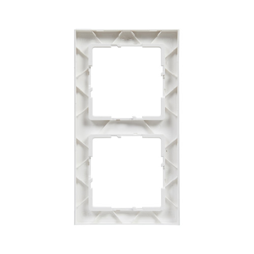 Рамка декор. универсальная 2-постовая Suno Белый
