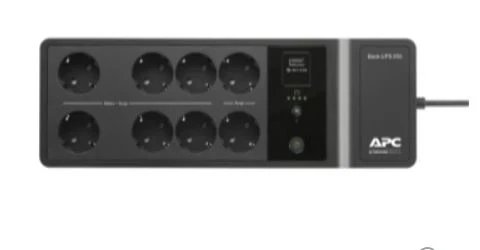 ИБП APC/BE650G2-GR/230V/1 USB charging port, 8 Schuko/CEE7/7 outlets (2 surge)/Back-UPS/650 VА/400 W