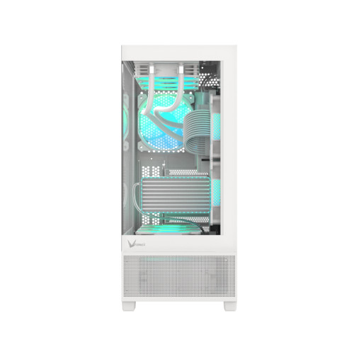 Компьютерный корпус Formula V Crystal E1 Cosmic White без Б/П