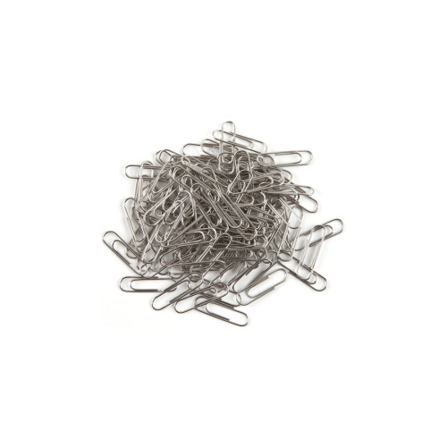 Скрепки металлические никелированные Comix B3500, 29 мм., (коробка 100 скрепок)