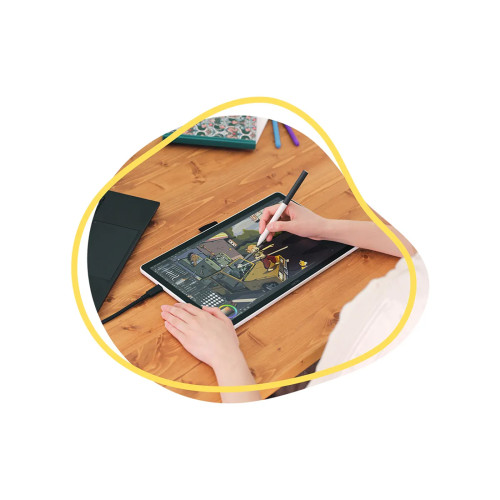 Графический планшет Wacom One pen display 14.0" (DTC141W0)