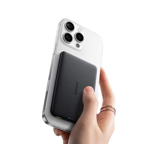 Портативный внешний аккумулятор Baseus PicoGo AM41 Ultra-Slim 5000mAh 20W Cosmic Black (E0026700)