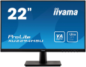 Монитор LCD 21.5'' 16:9 1920х1080(FHD) VA, 250cd/m2, 3000:1, 80M:1, 4ms, VGA, HDMI, DP, USB-Hub, Tilt, Speakers, 3Y, Black