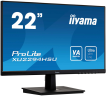 Монитор LCD 21.5'' 16:9 1920х1080(FHD) VA, 250cd/m2, 3000:1, 80M:1, 4ms, VGA, HDMI, DP, USB-Hub, Tilt, Speakers, 3Y, Black