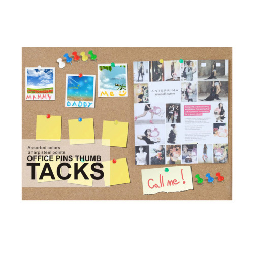 Кнопки силовые Comix B3547, цветные в ассортименте (коробка 35 кнопок)