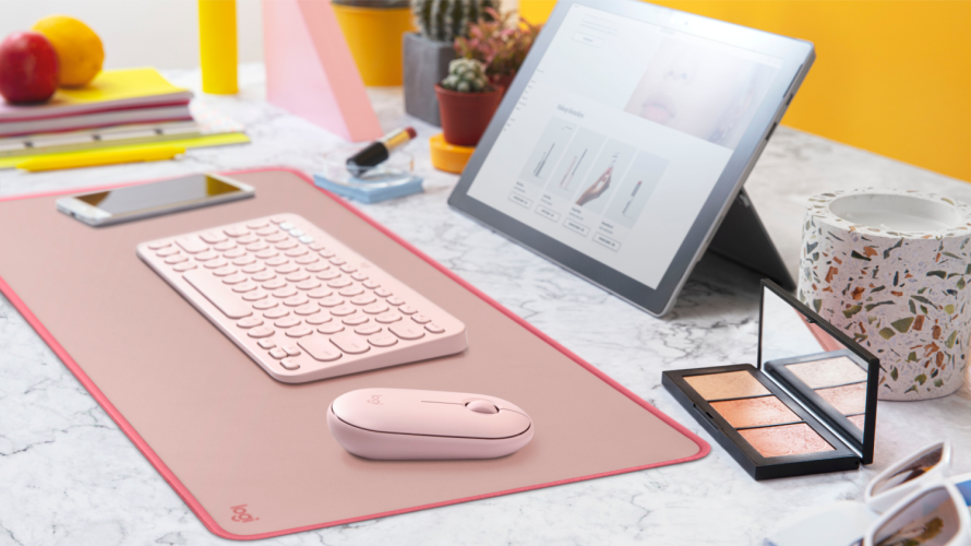 Коврик для стола Logitech Desk Mat, LAVENDER