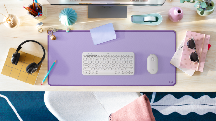 Коврик для стола Logitech Desk Mat, LAVENDER